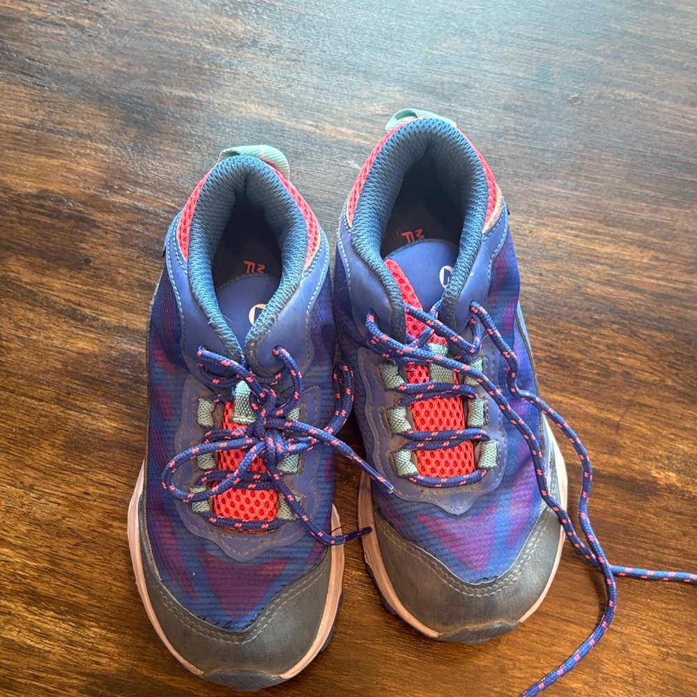 Kids' Blue and Pink Sneakers